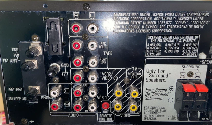 Technics SA-GX490 Stereo Receiver - photo 3