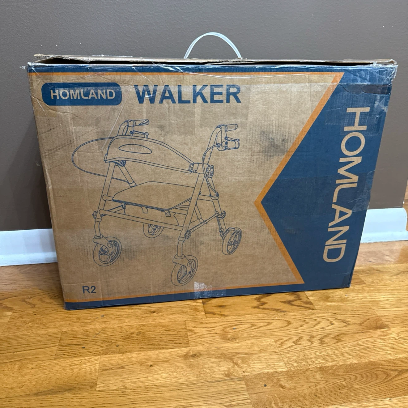 Foldable Rollator Walker with Seat for Seniors 16" Enlarged Seat - photo 5