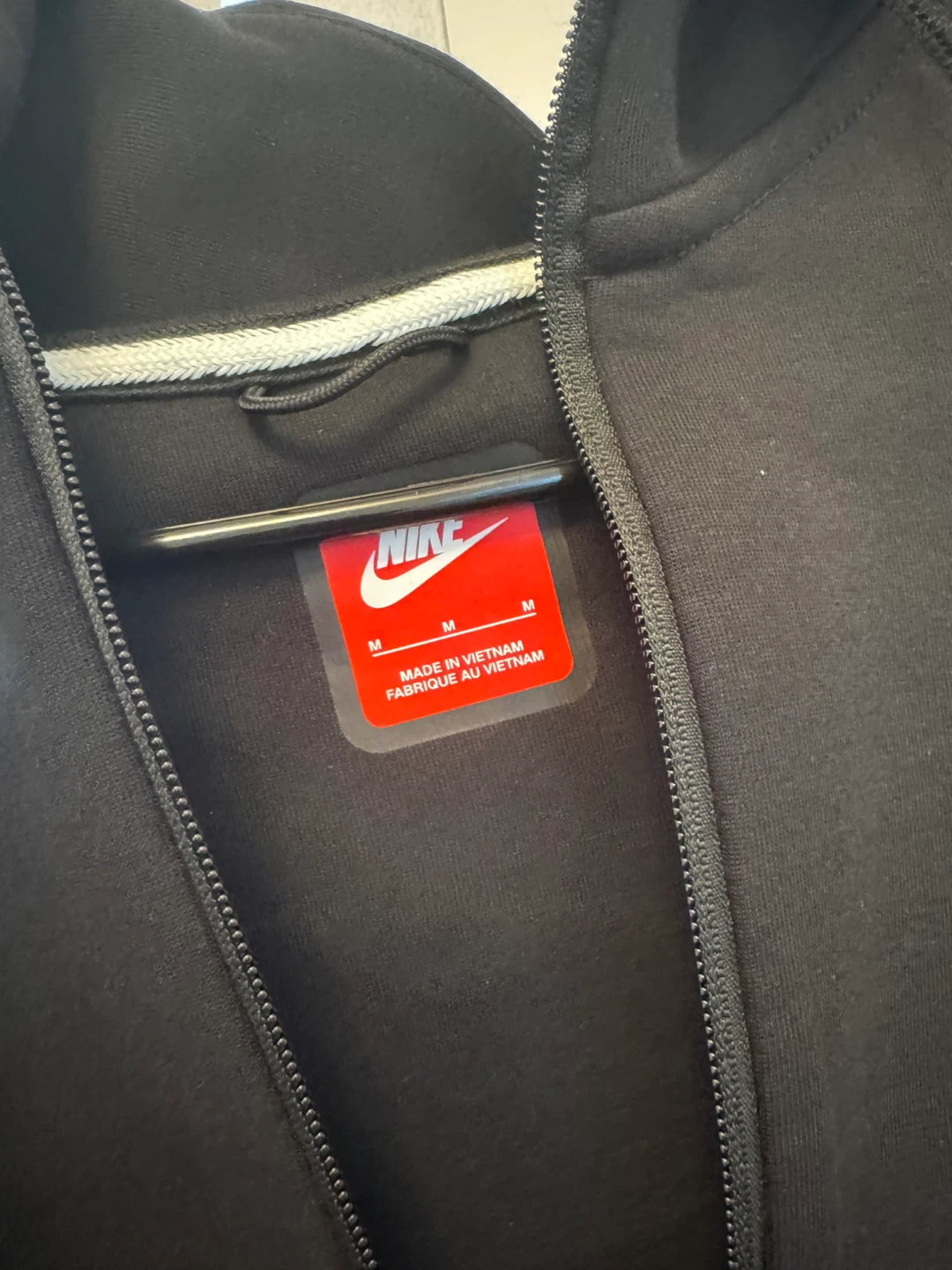Nike Tech Fleece Black Hoodie - photo 2