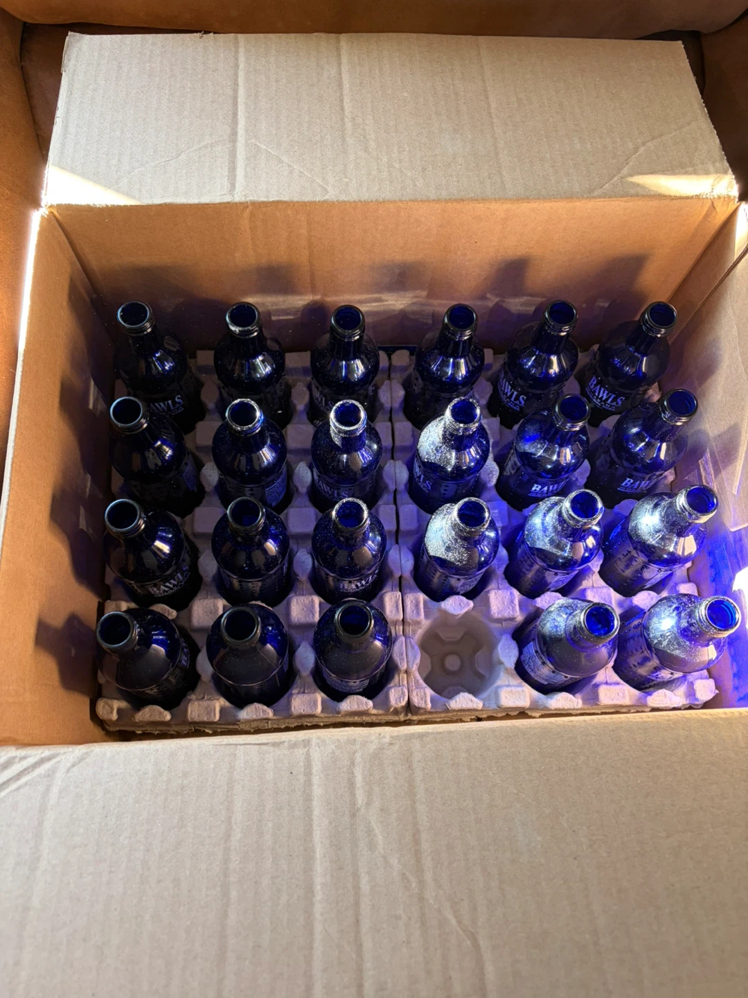 24 New empty BAWLS soda bottles/beautiful! - photo 3