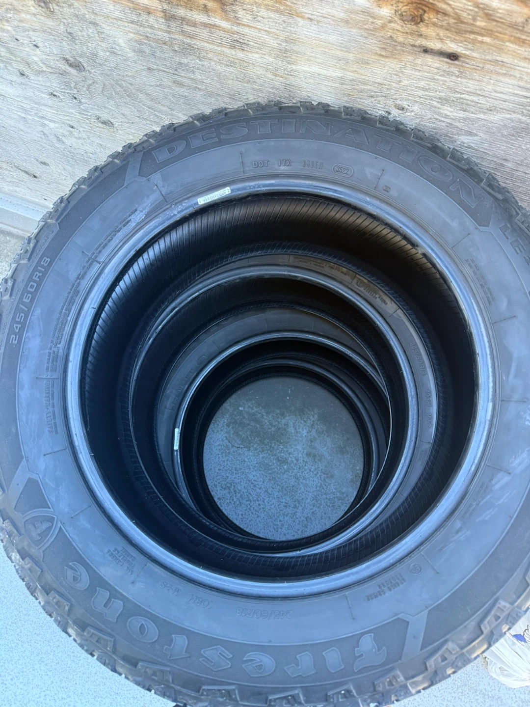Firestone Destination 245/60R18 Tires