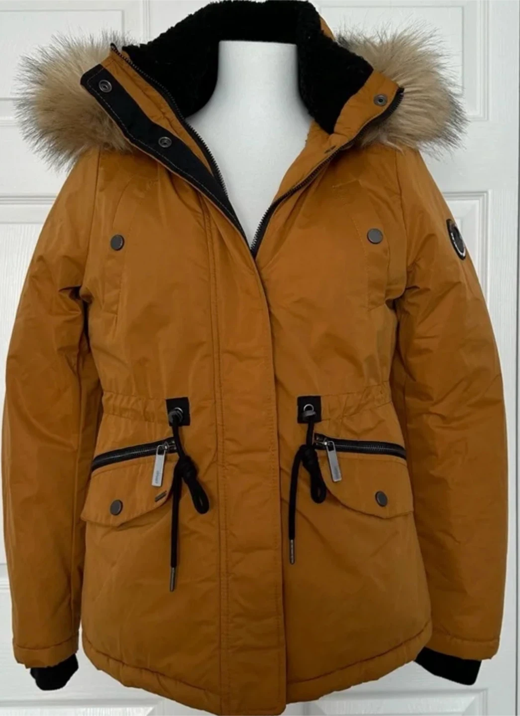 Super dry Women's Mustard Winter Parka
