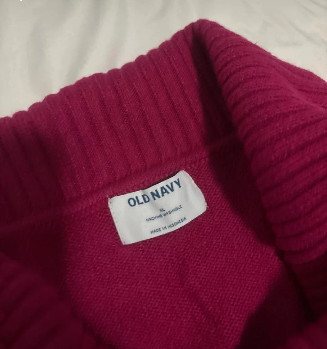 Old Navy Hot Pink Cowl Neck Sweater - photo 2