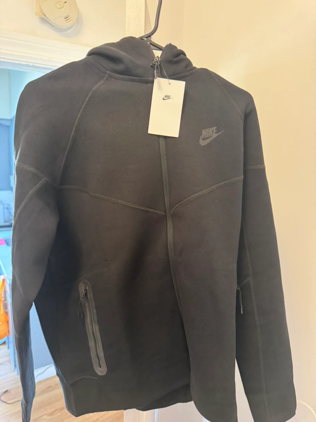 Nike Tech Fleece Black Hoodie