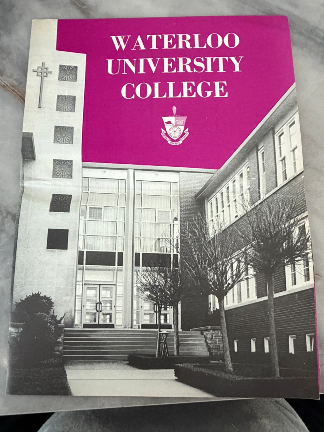 Vintage 1960’s Waterloo University College Information Brochure