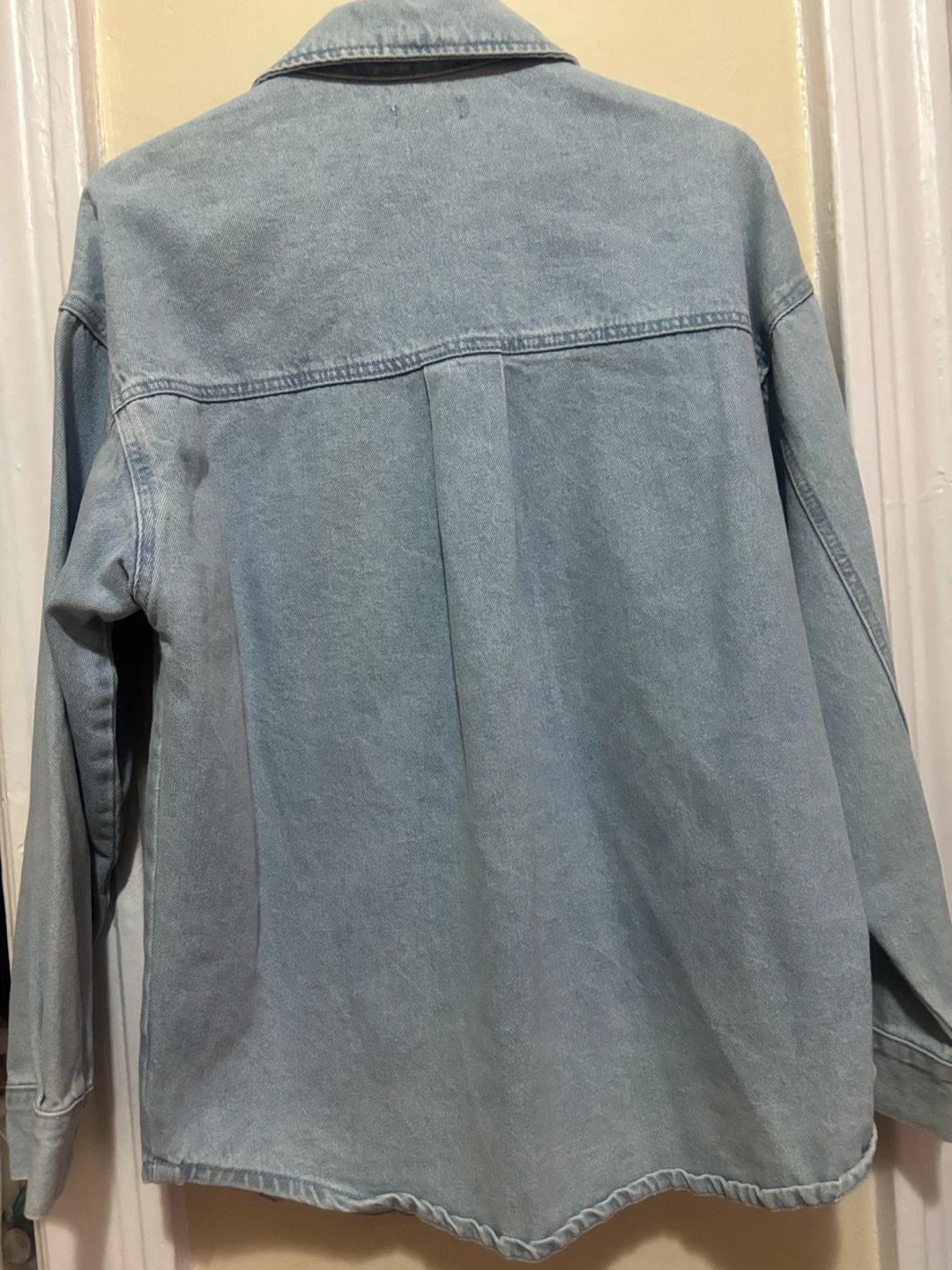 Forever 21 Light Wash Denim Shirt - photo 2