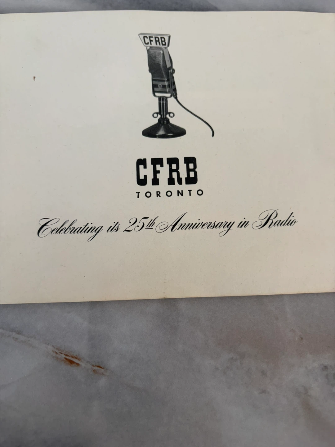 Vintage CFRB Toronto 25th Anniversary Booklet - photo 3