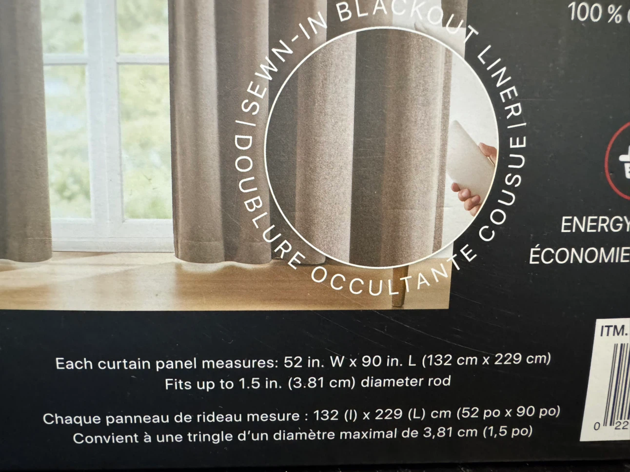 Beautyrest Black 100% Blackout Curtains - photo 2