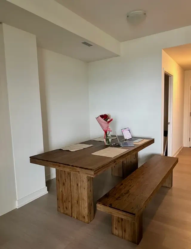 Rustic Wood Dining Table