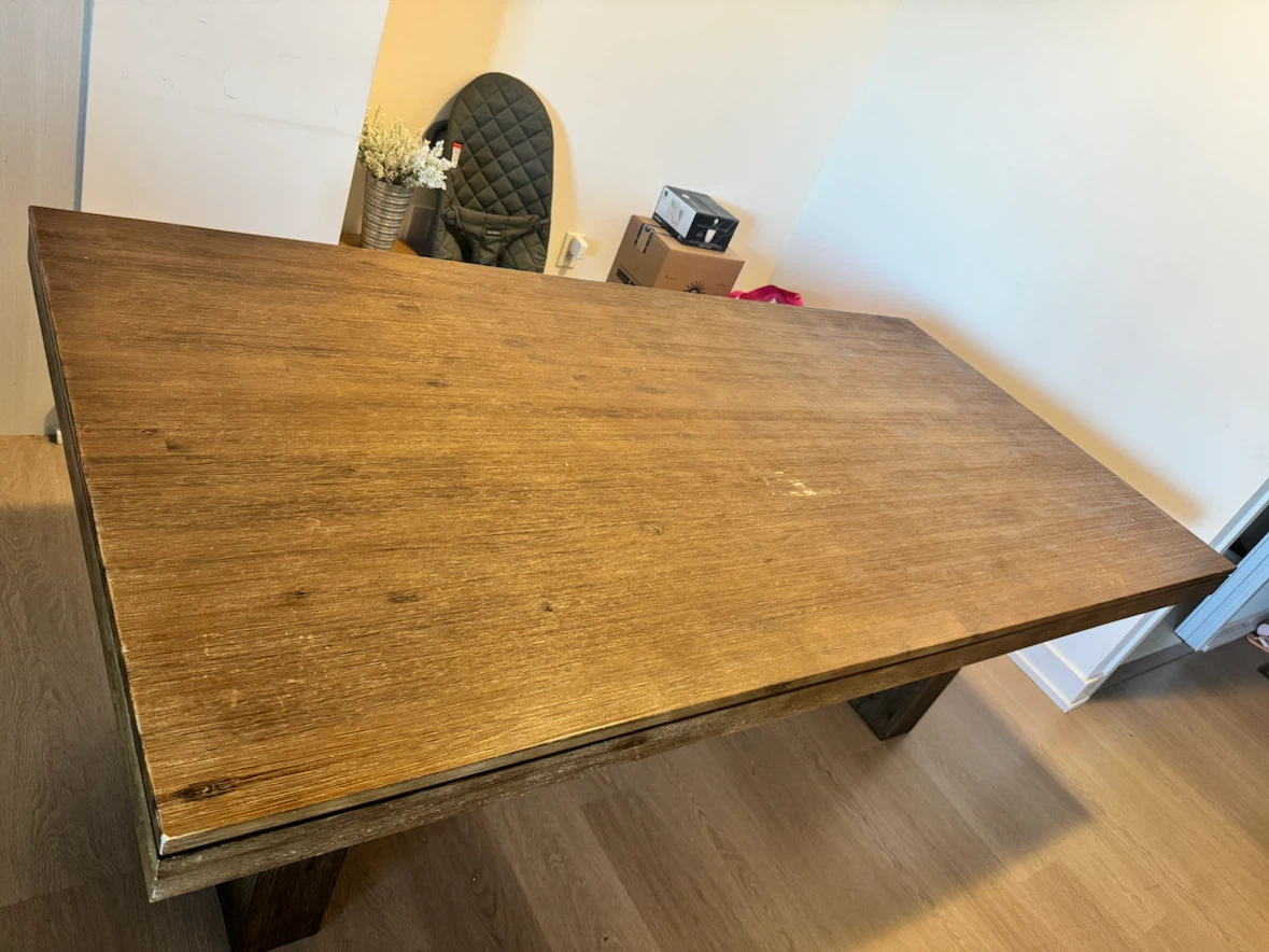 Rustic Wood Dining Table - photo 4
