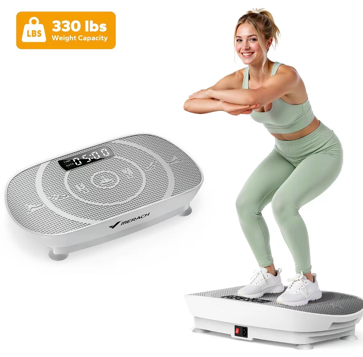 MERACH Vibration Plate Exercise Machine