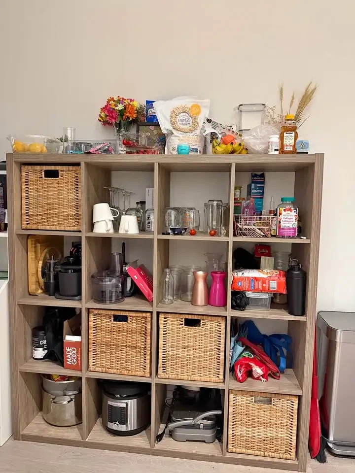 Large IKEA Kallax 16-Cube Storage Shelving Unit - photo 2