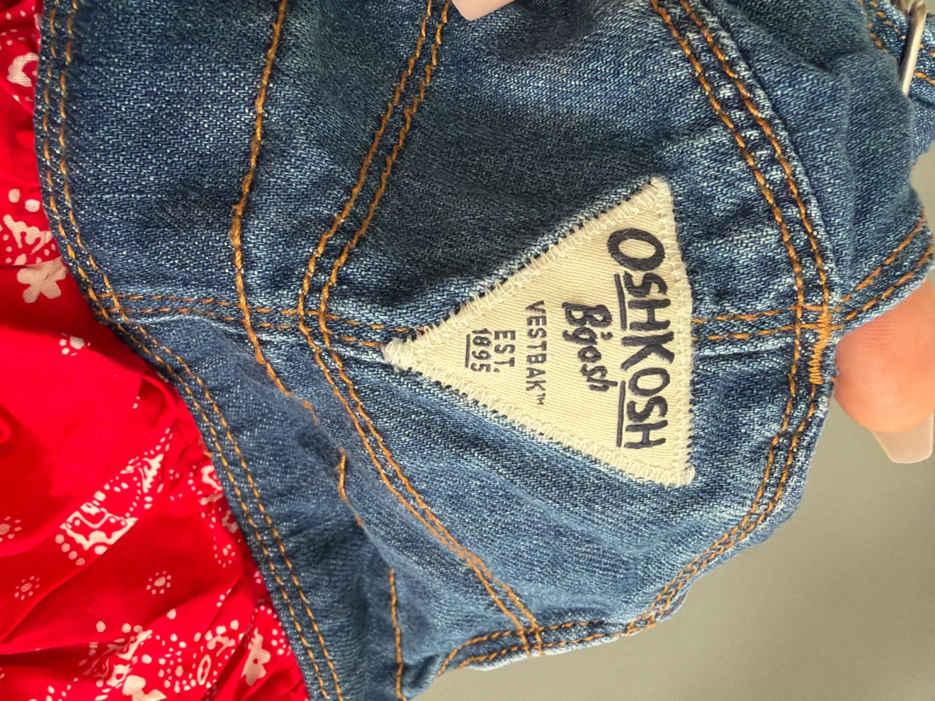 OshKosh B'gosh Denim Overall Dress - photo 3