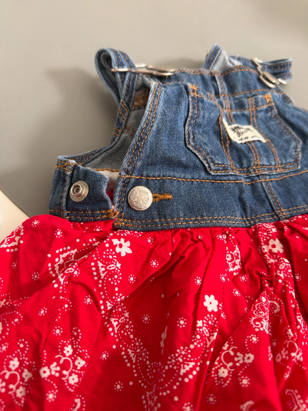 OshKosh B'gosh Denim Overall Dress - photo 4