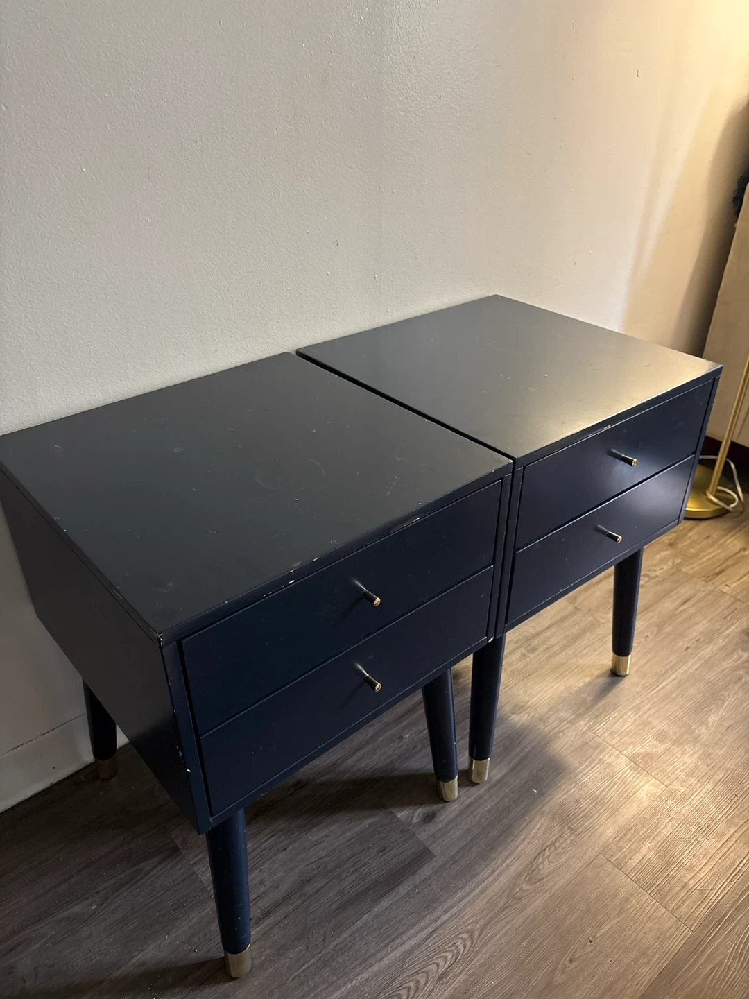 Safavieh Navy Nightstands - photo 4
