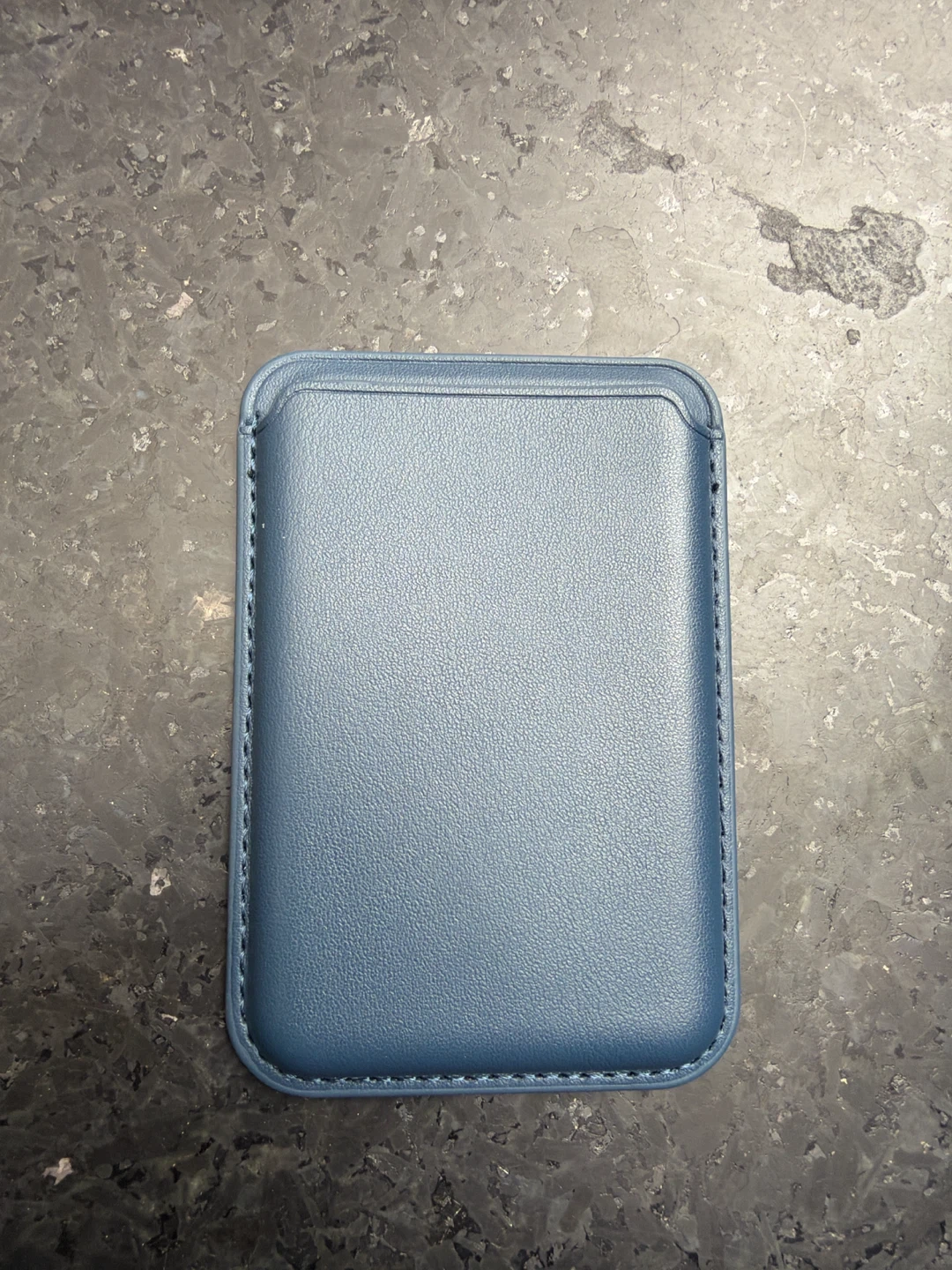 Apple MagSafe Leather Wallet - Blue