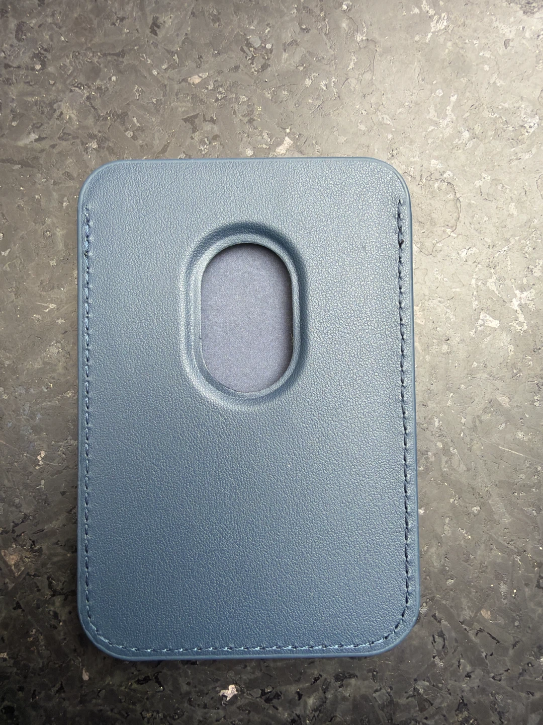 Apple MagSafe Leather Wallet - Blue - photo 2