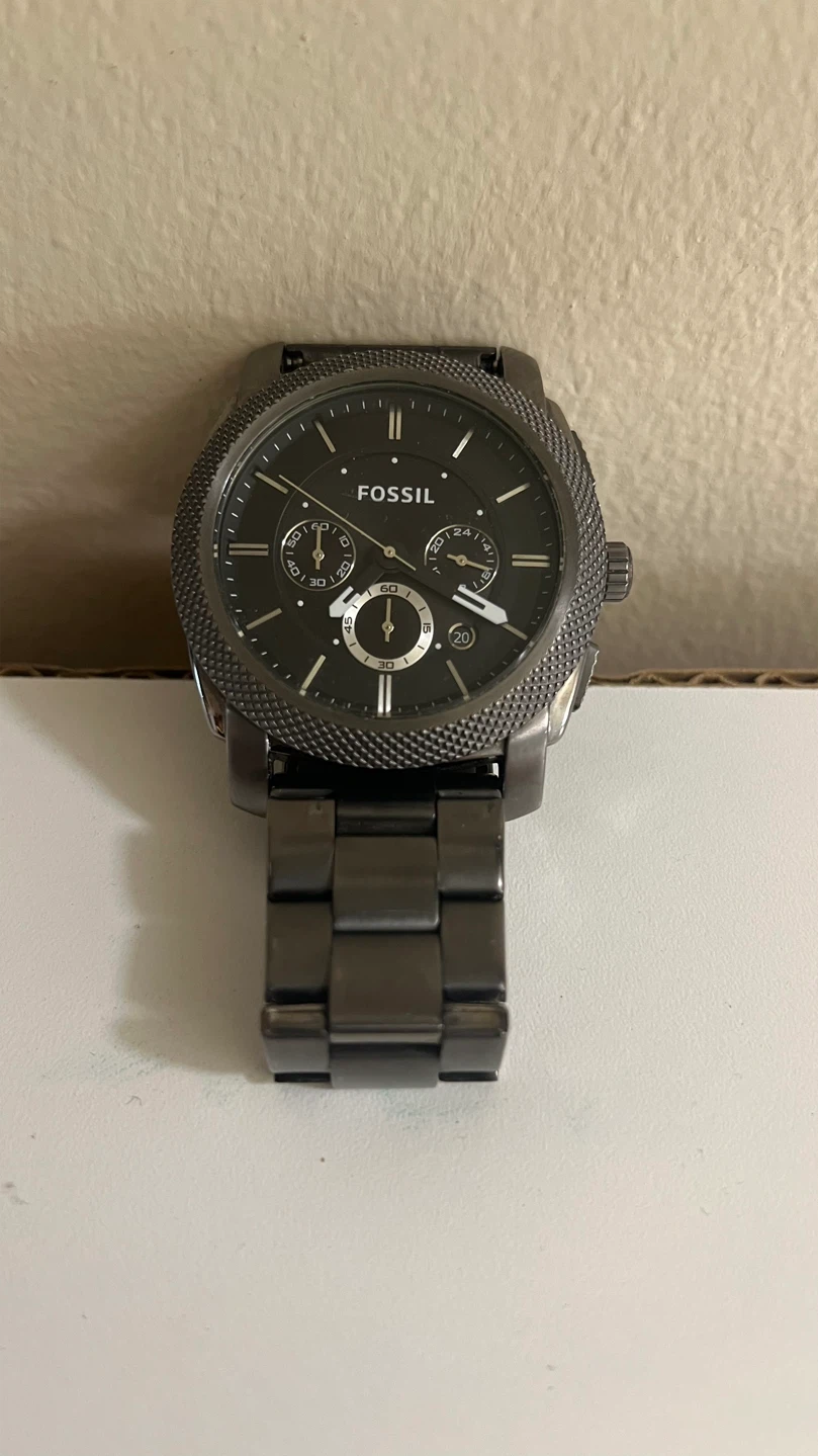 Fossil FS-4662 Gunmetal Chronograph Watch