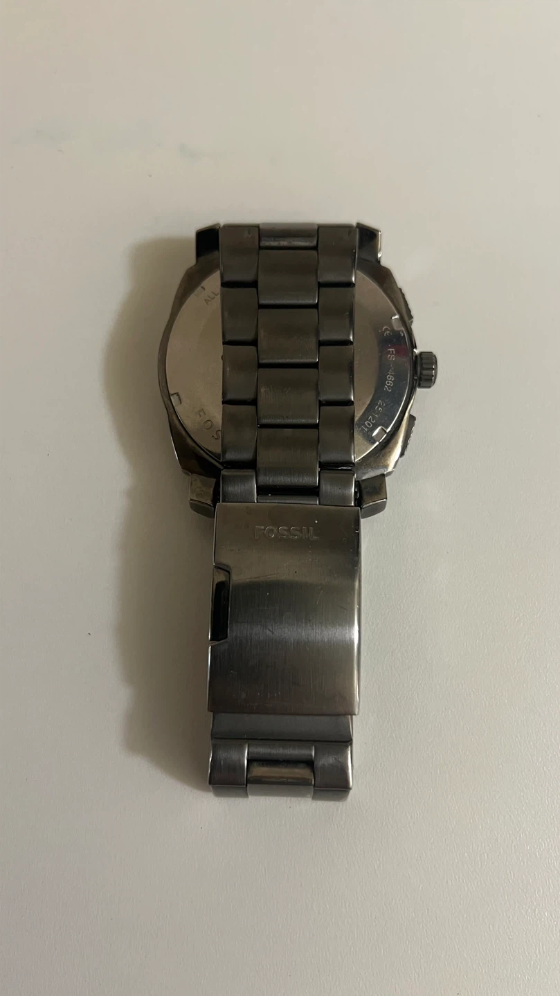 Fossil FS-4662 Gunmetal Chronograph Watch - photo 3