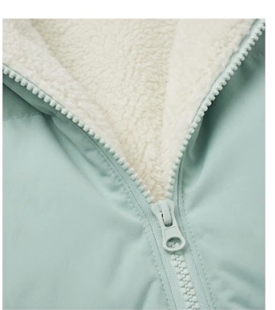Light Green Hooded Puffer Jacket US sz L NEW - photo 4