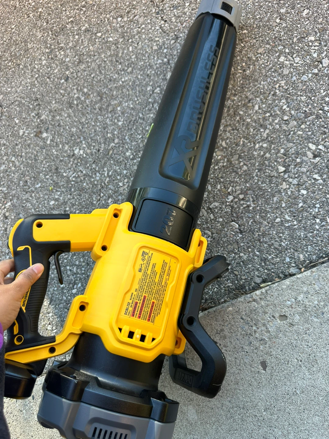 DeWalt DCBL722 20V MAX Brushless Handheld Blower - photo 3