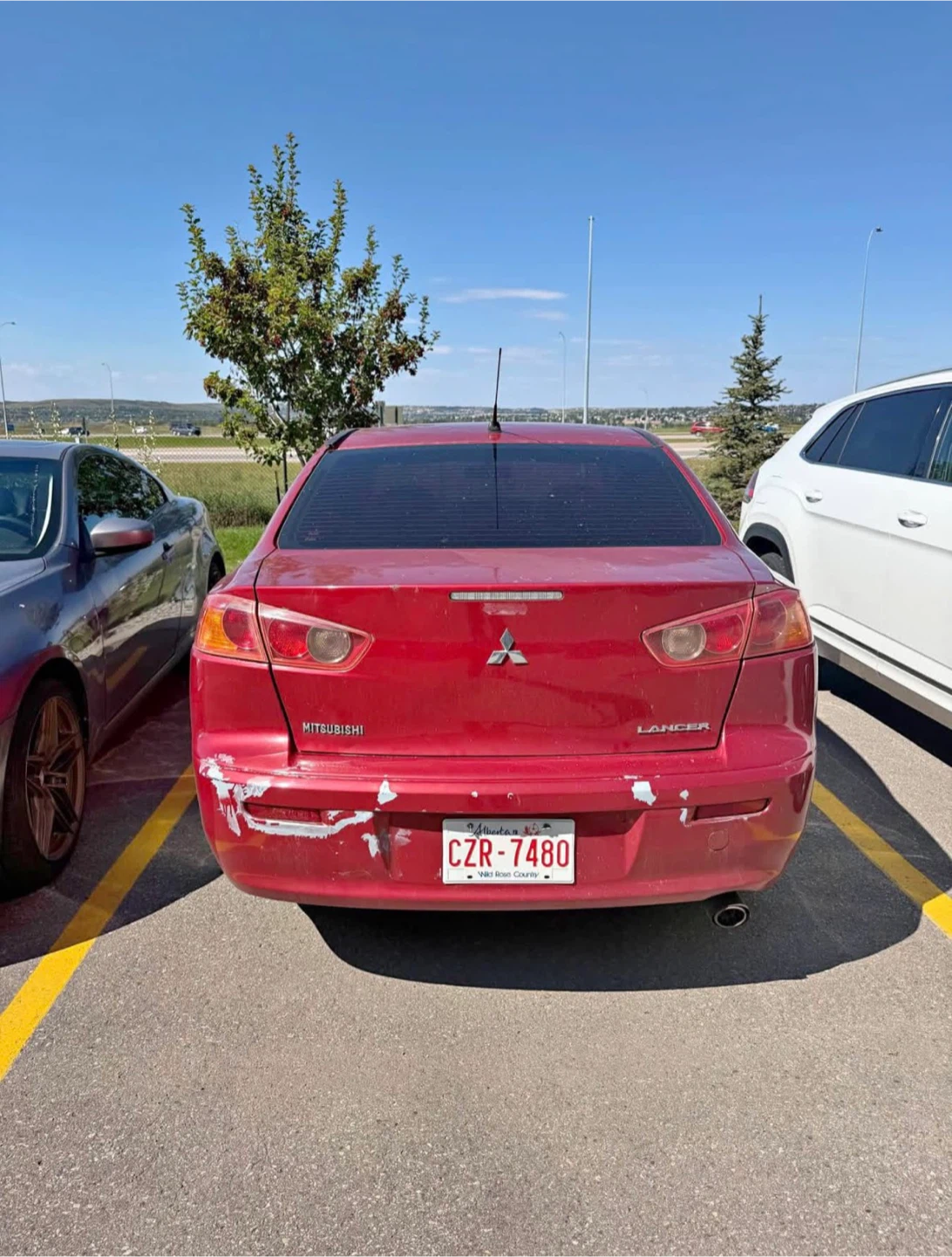 Red Mitsubishi Lancer Sedan - photo 2