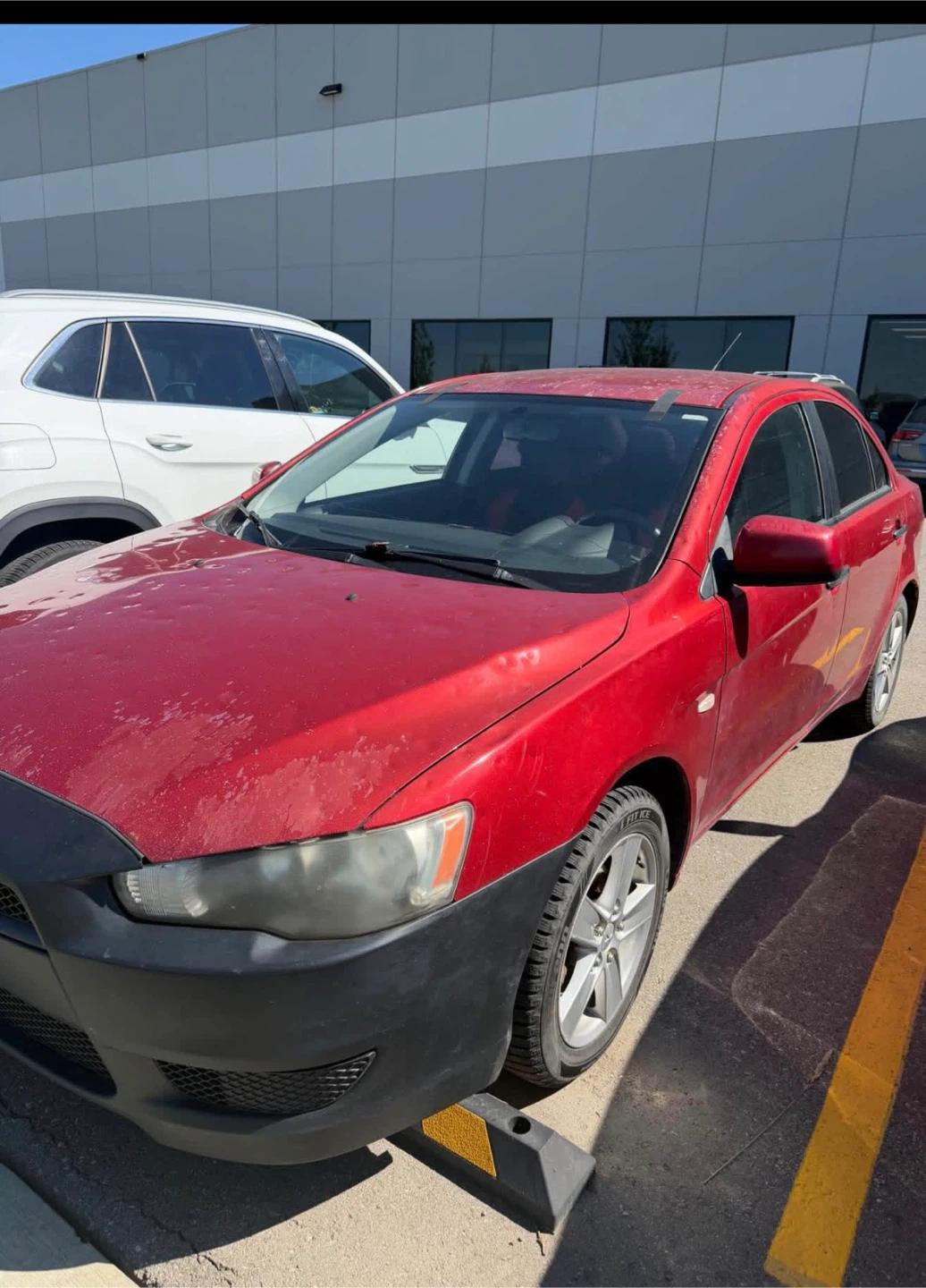 Red Mitsubishi Lancer Sedan - photo 4