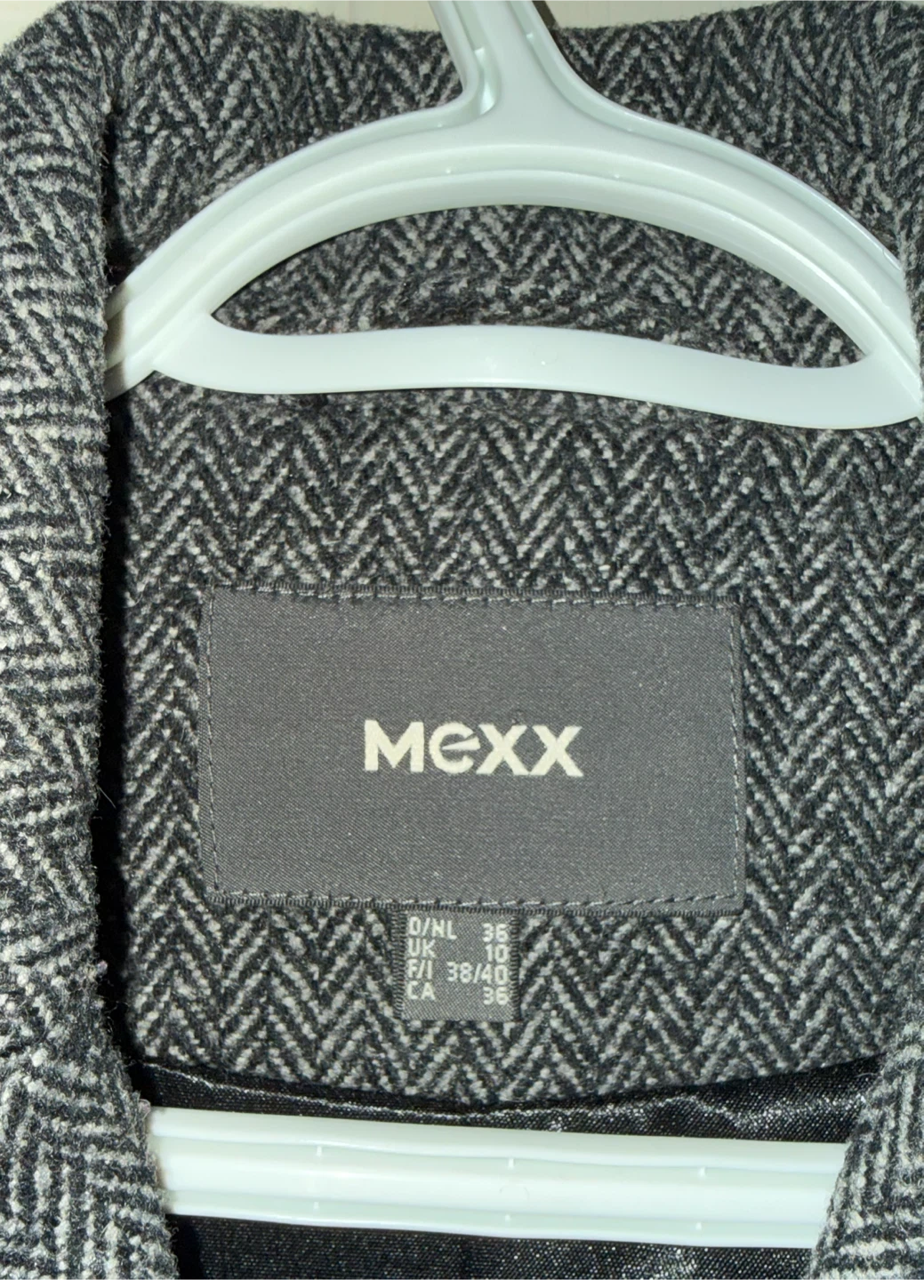 Mexx Herringbone Wool Blend Coat - photo 2