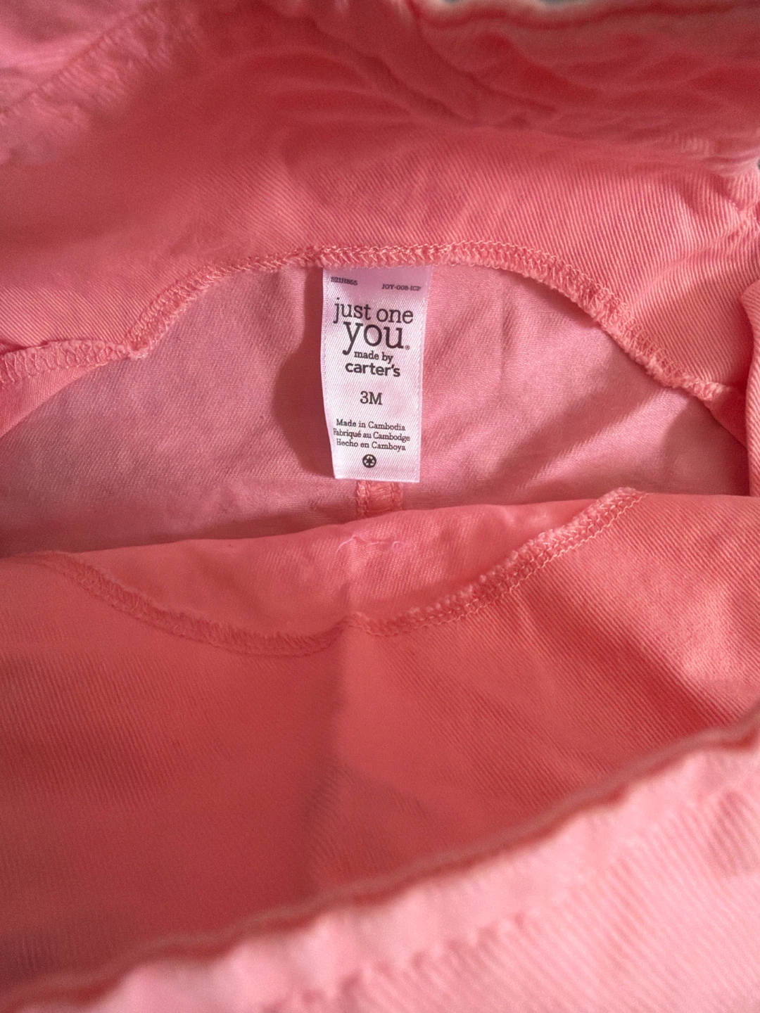 Just One You by Carter's Baby Girl Pink Jumper 3M - photo 3