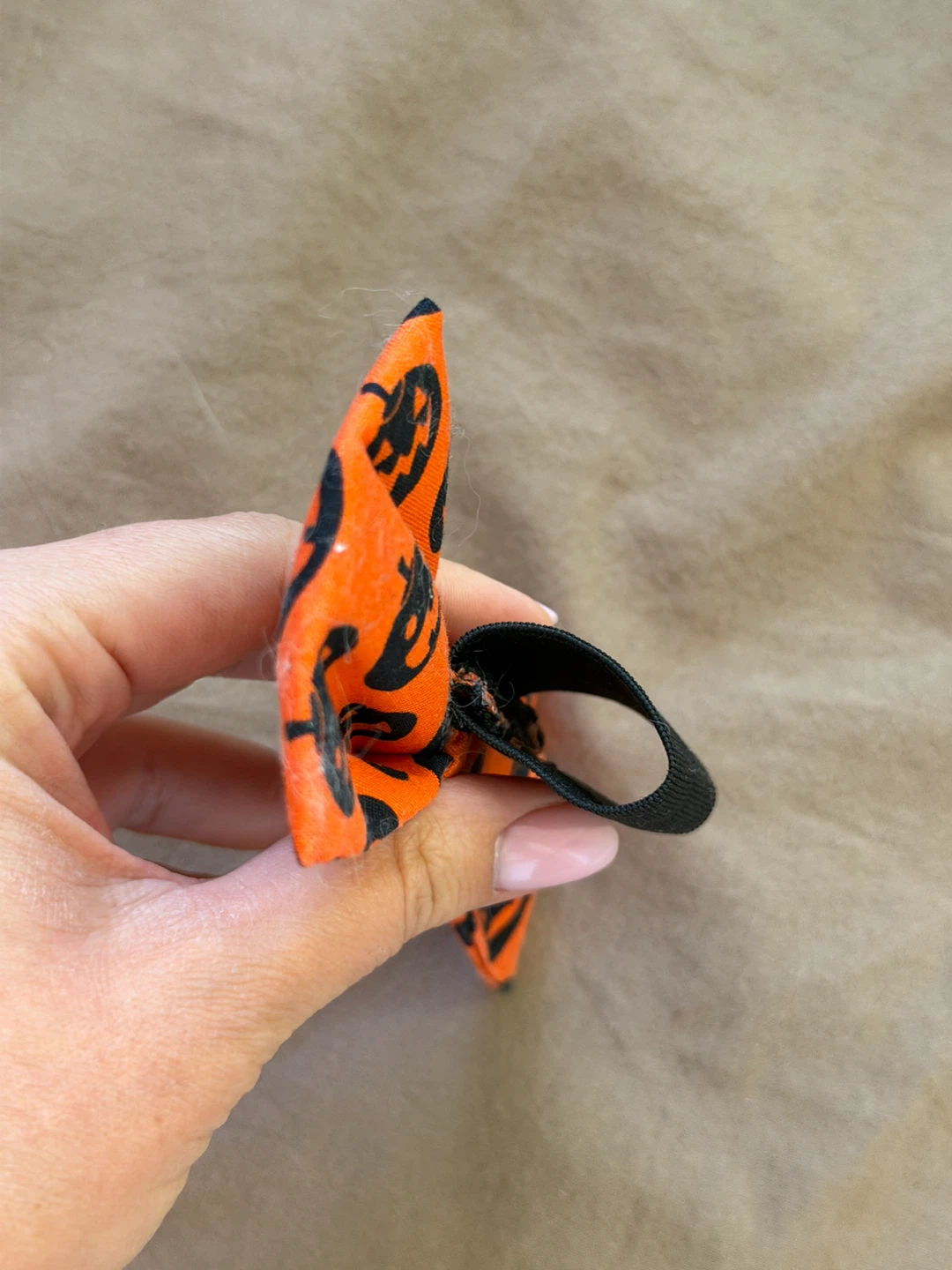 Halloween Pumpkin Print Bow Tie - photo 2