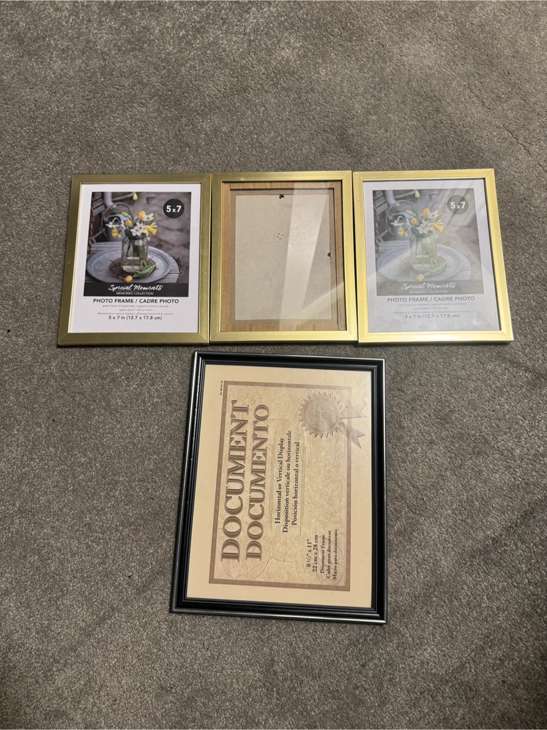 Set of 4 Assorted Picture Frames