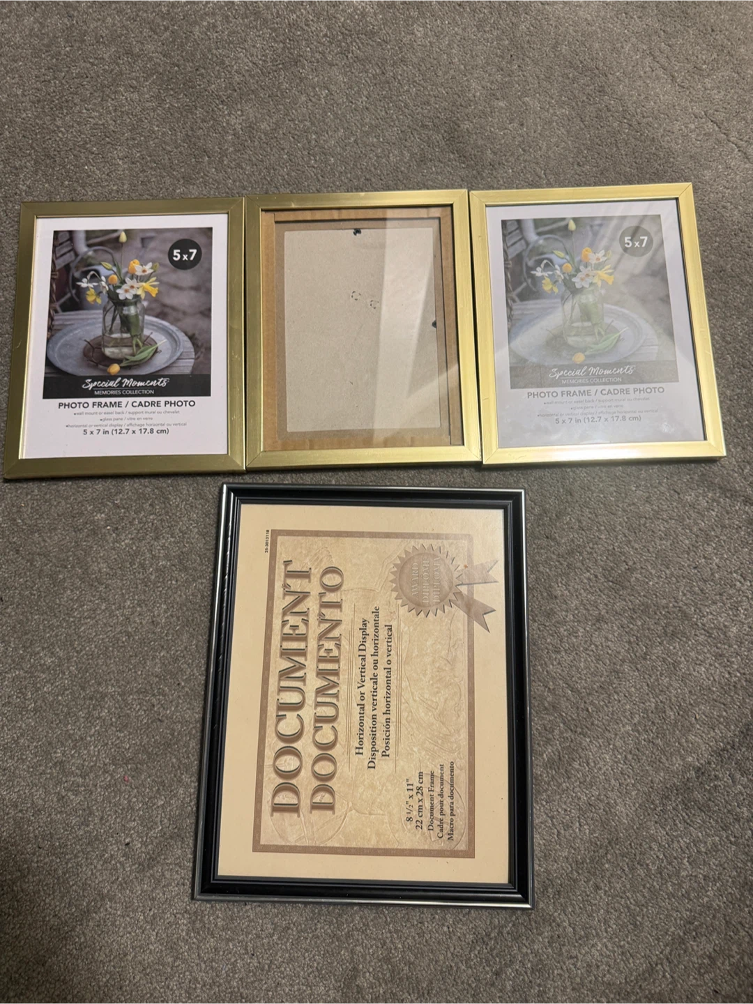 Set of 4 Assorted Picture Frames - photo 2