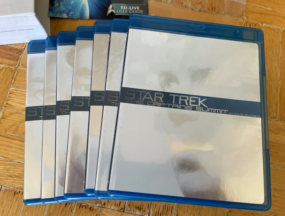 Star Trek Original Motion Picture Collection Blu Ray Box Set - photo 2