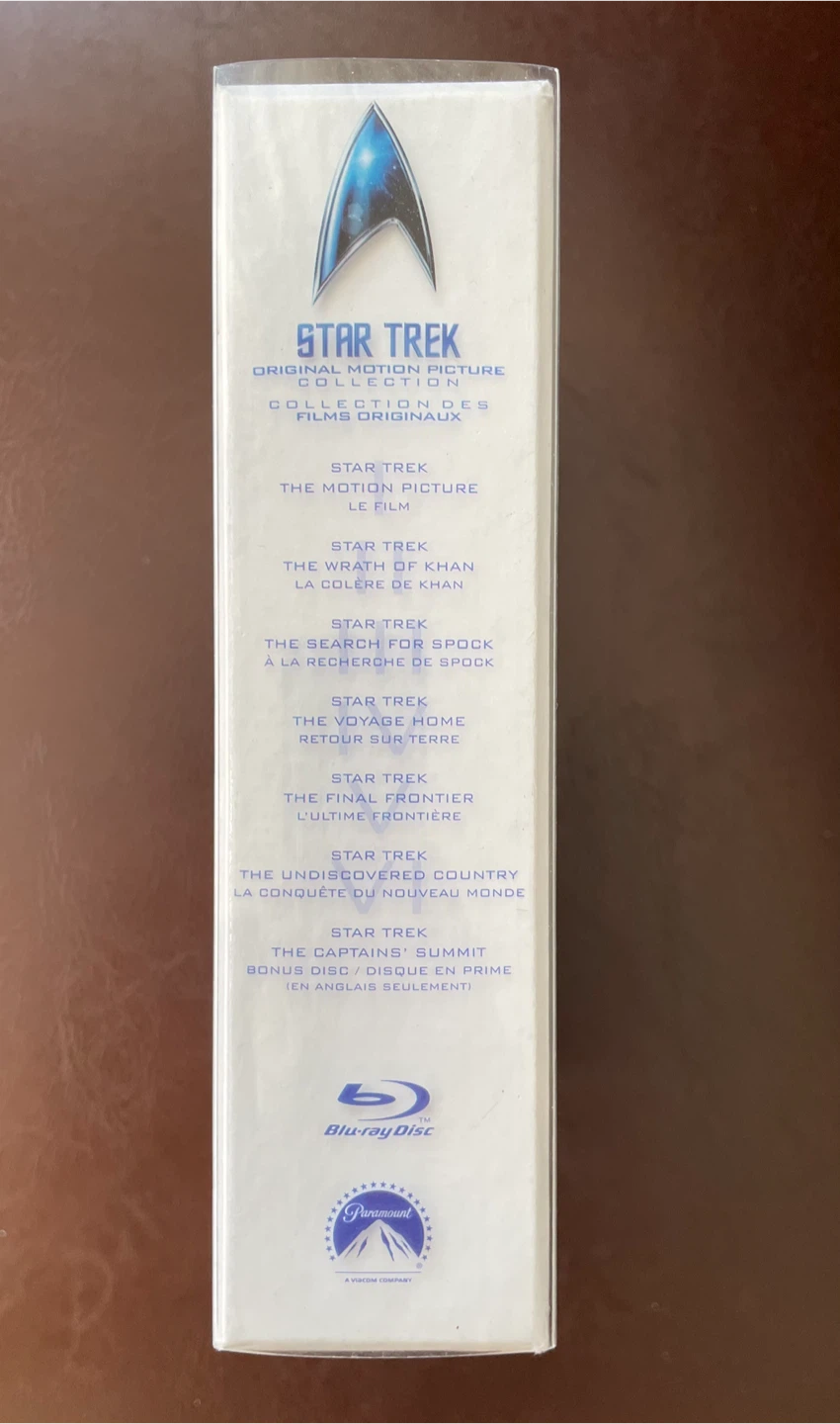 Star Trek Original Motion Picture Collection Blu Ray Box Set - photo 3