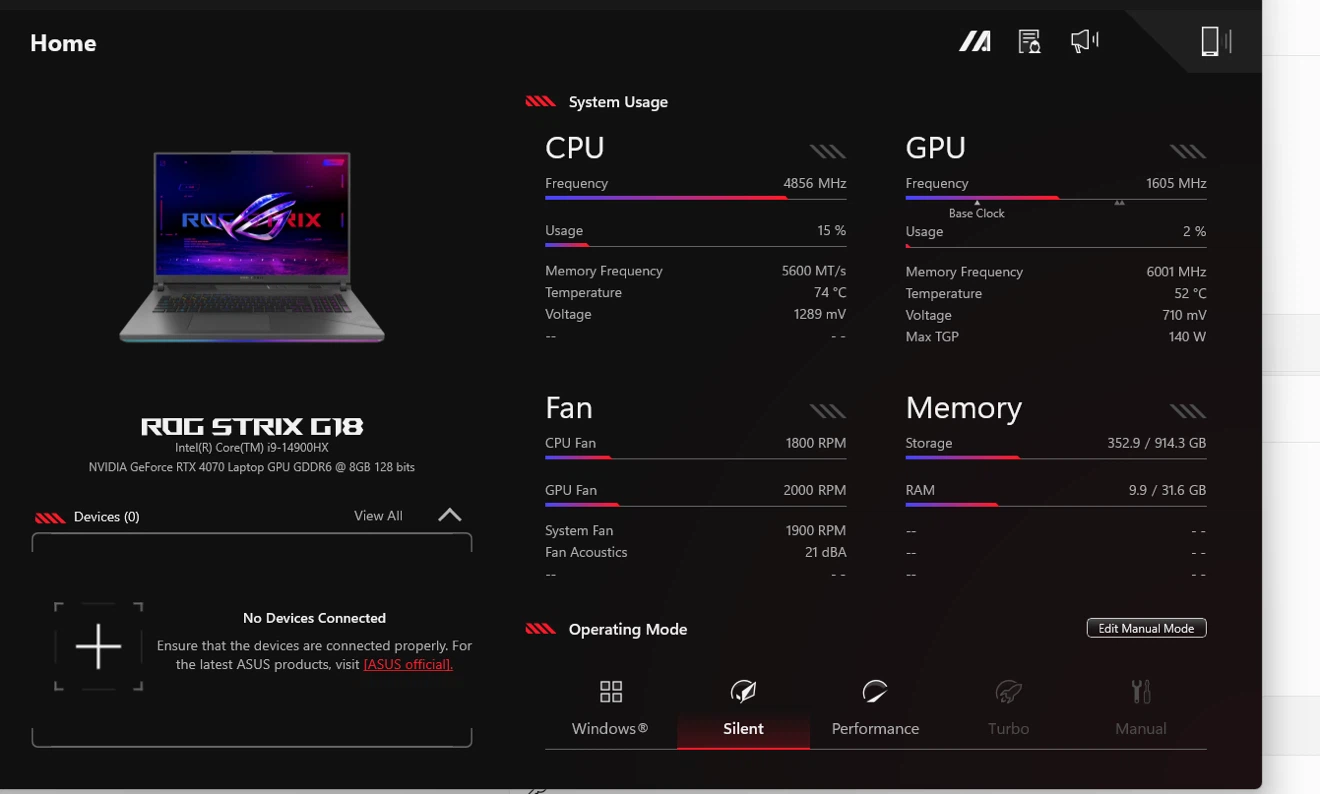 FOR PARTS / REPAIR] ASUS ROG Strix G18 - photo 2