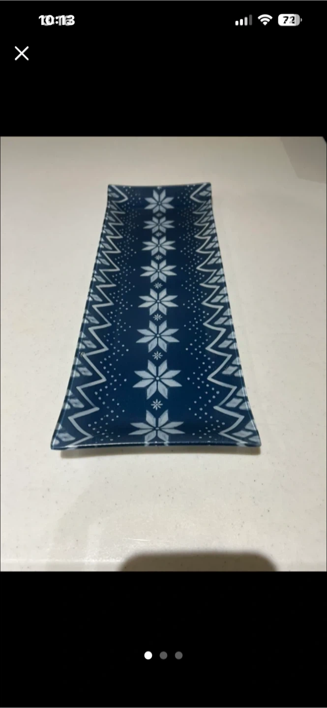 Prima Design Snowflake Serving Tray