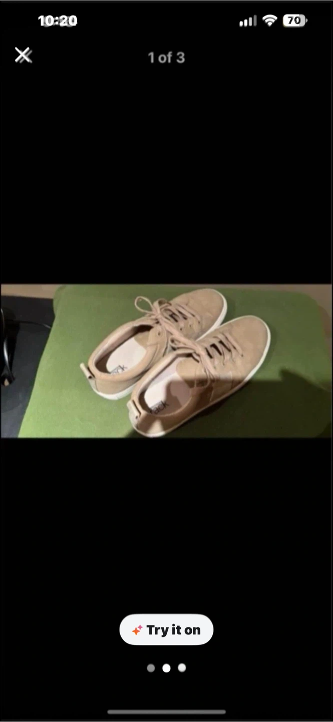 Nordstrom Rack beige sneakers - photo 3