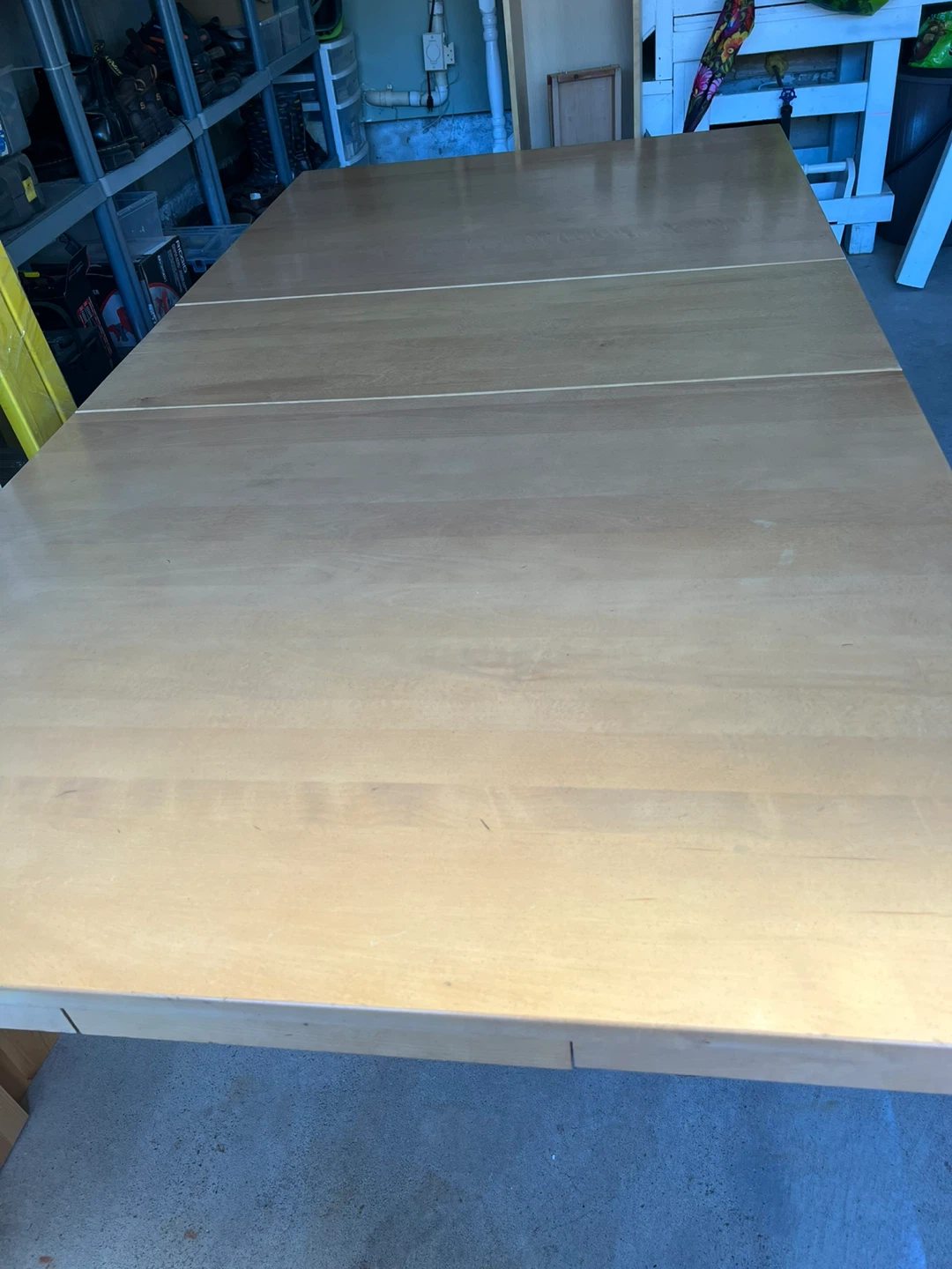 Light Wood Extendable Dining Table - photo 4