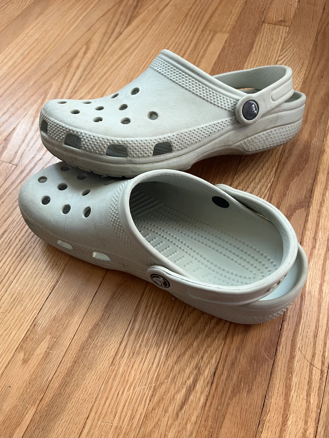 Crocs Kids' Classic Clog in Plaster - Size J5 - photo 2