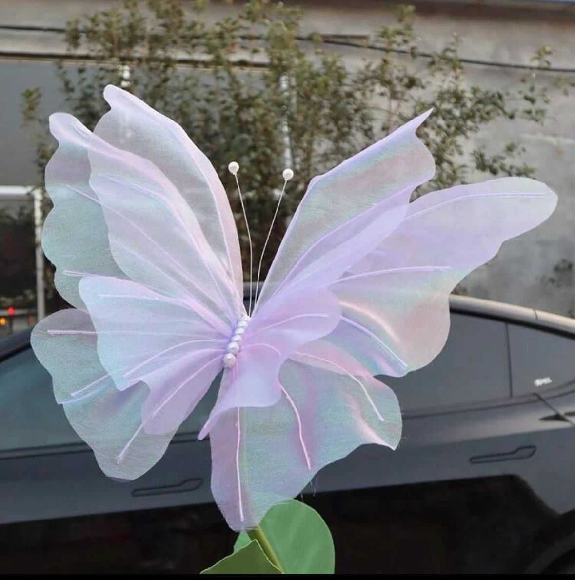 Iridescent Purple Butterfly Fairy Wings