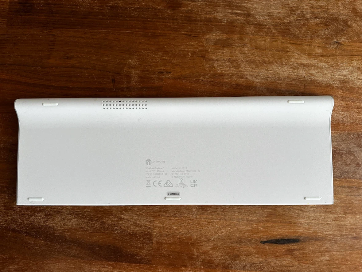 iClever IC-BK10 Bluetooth Wireless Keyboard - photo 2