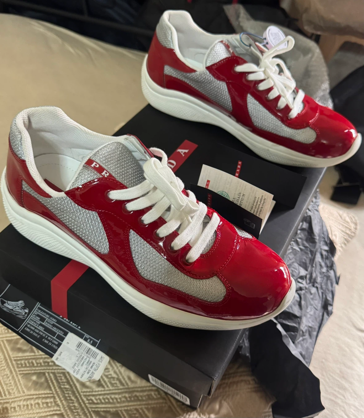 Prada Americas Cup Sneakers - photo 2