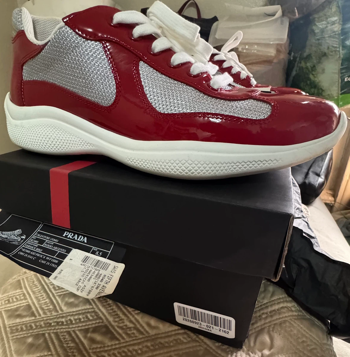 Prada Americas Cup Sneakers - photo 4
