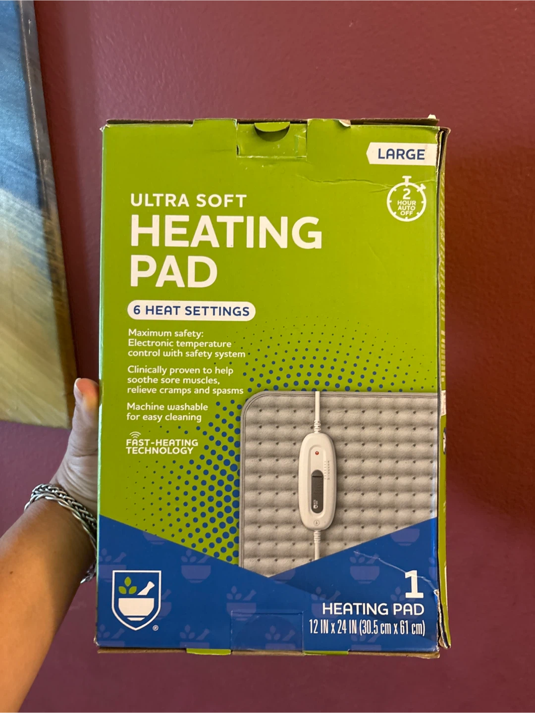 New Ultra Soft Large Heating Pad