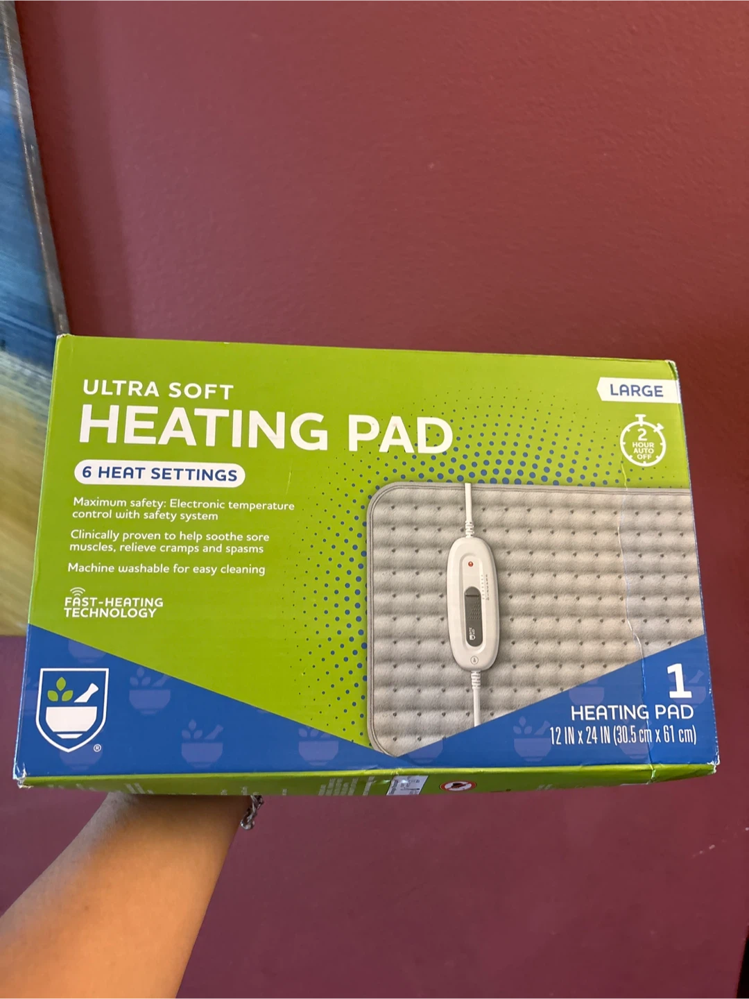 New Ultra Soft Large Heating Pad - photo 2