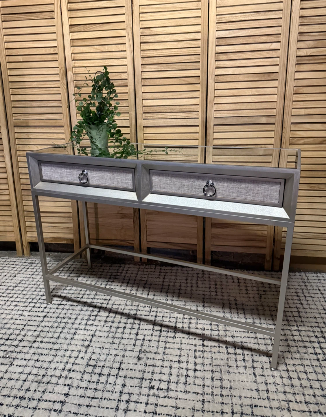Mirrored Console Table - photo 2
