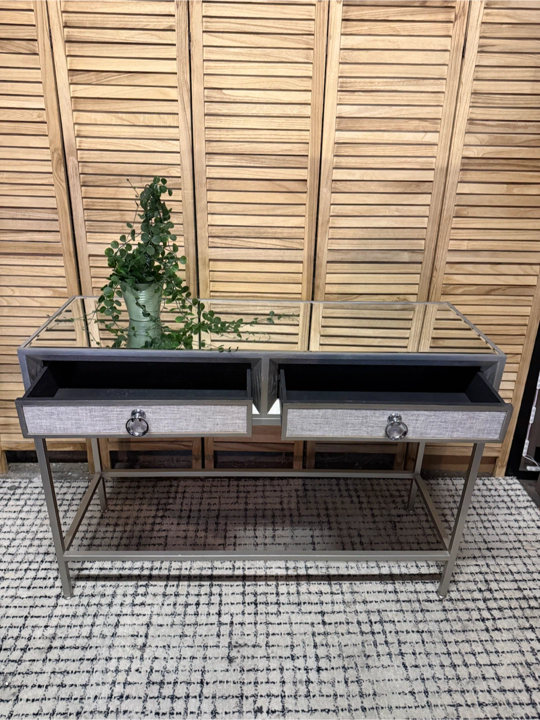 Mirrored Console Table - photo 3
