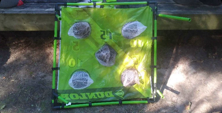 Dunlop Bean Bag Toss Game - Missing One Stake - photo 3
