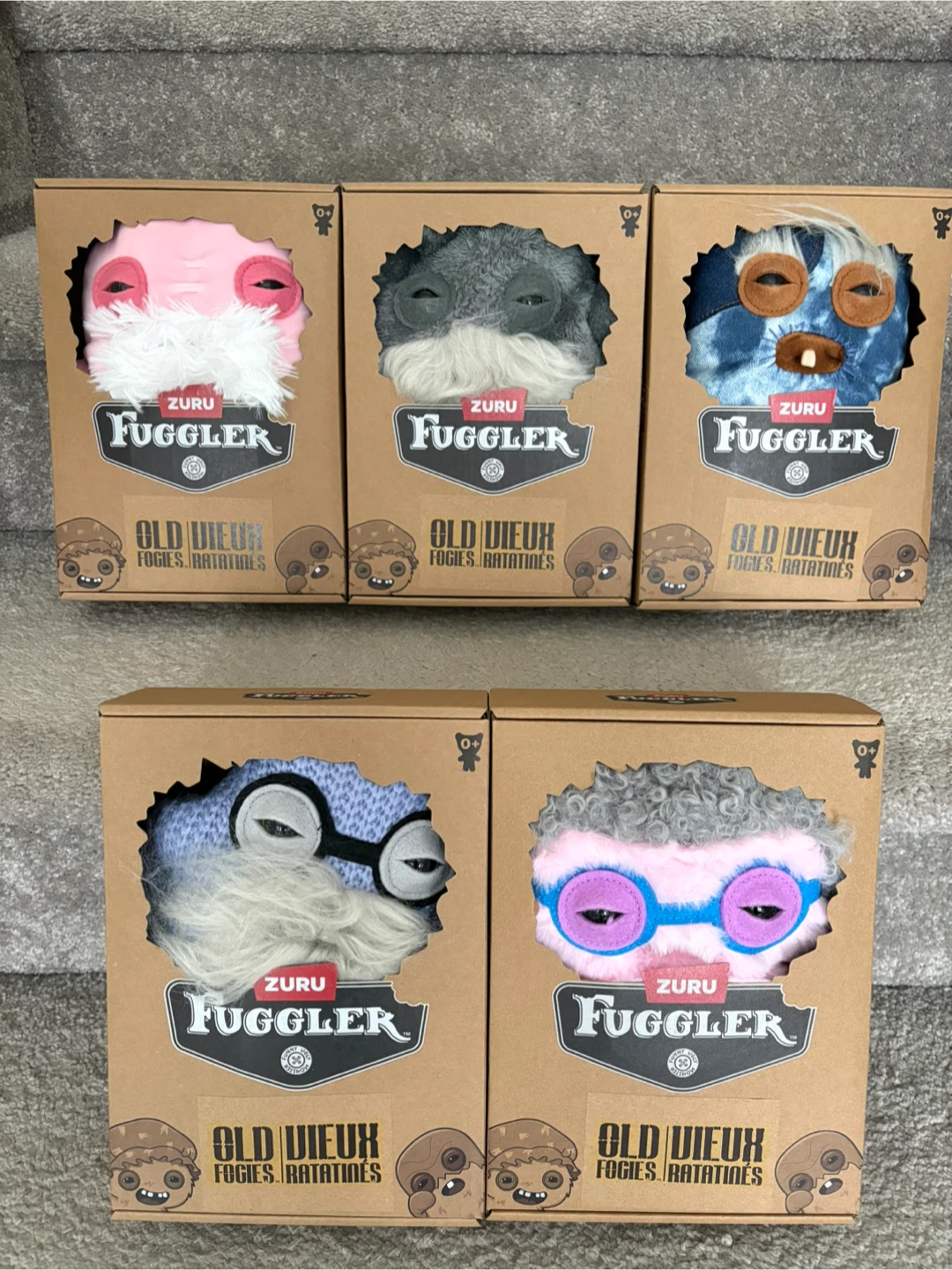 ZURU Fuggler Old Fogies Plush Toys