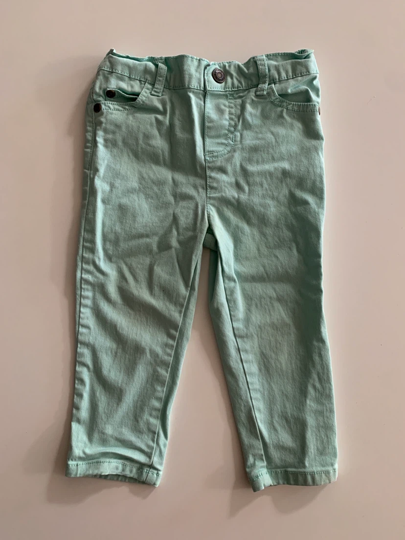 Carter's Mint Green Toddler Pants - Size 24 Months